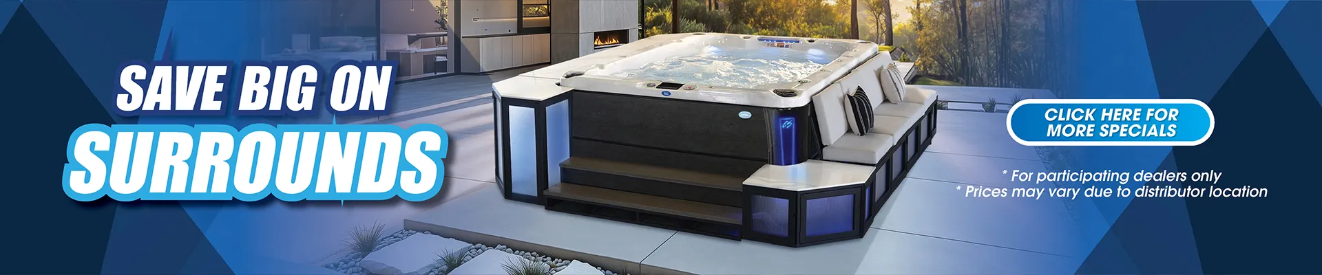Calspas hot tub being used in a family setting - Marina Del Rey
